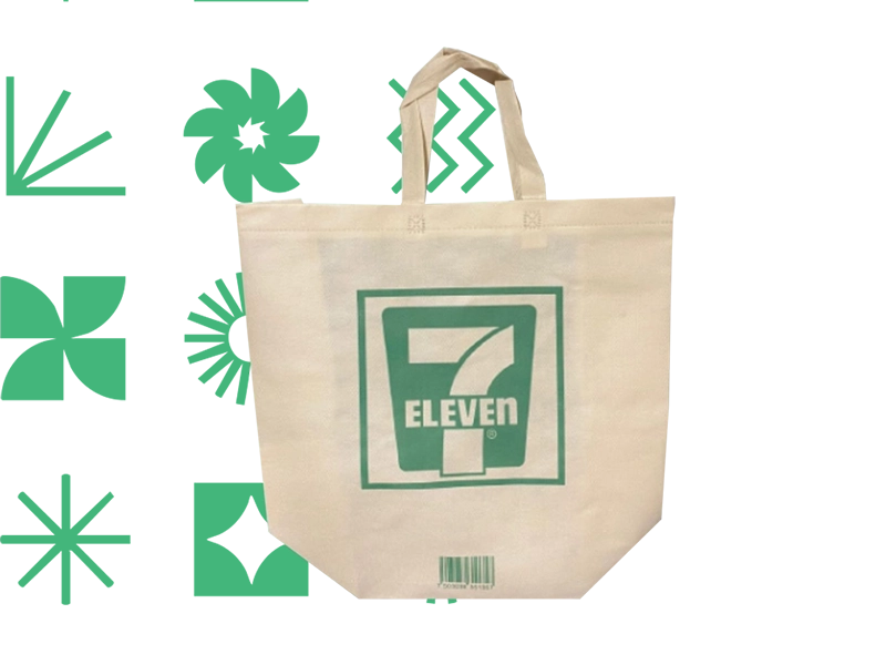 Bolsas ecológicas non-woven al mayoreo con asas y fuelle inferior y lateral